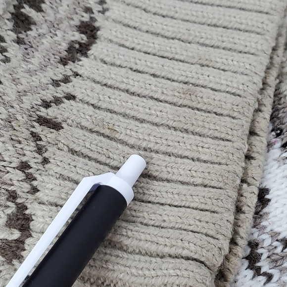 Dress Barn Geometric Pattern Turtleneck/Cowl Sweater- Women's- Size Medium - Picture 11 of 15